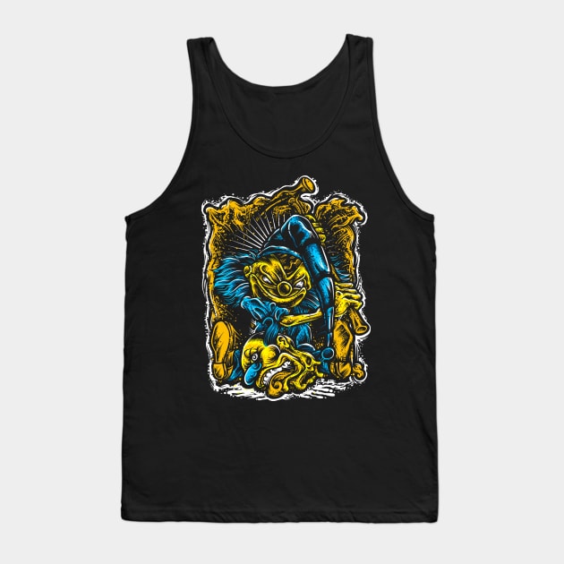 Clown Massacre Style Tank Top by KawaiiDread